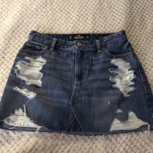 Hollister denim skirt. Size 3R